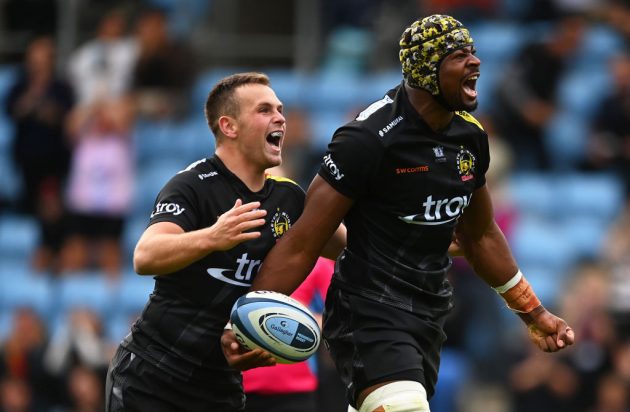 Exeter's Match-winning Try Against Harlequins