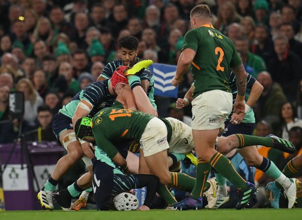 Watch: Josh van der Flier try against Springboks