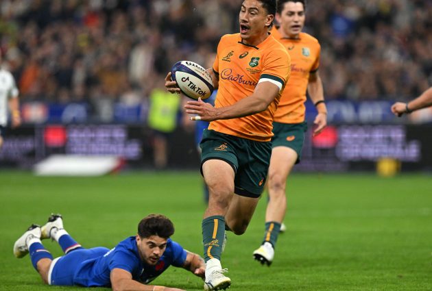 Watch: World class Wallabies try against France
