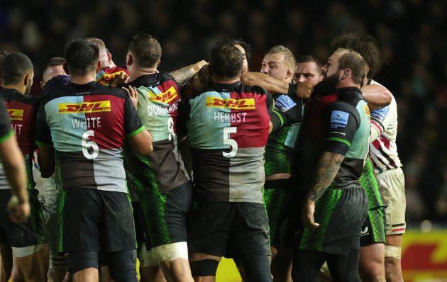 What did Joe Marler say to Jake Heenan?