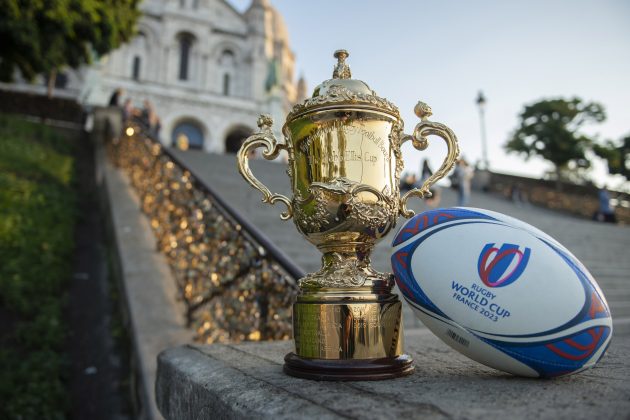 Rugby World Cup trophy