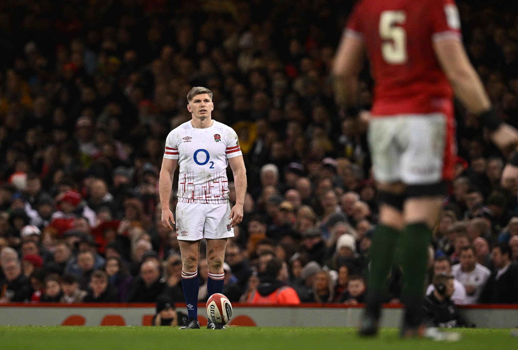 Owen Farrell kicking at 47 in Six Nations so far Rugby World