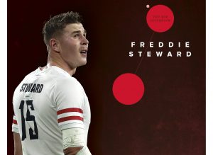 England's Freddie Steward: "I want to be the best in the world under the high ball"