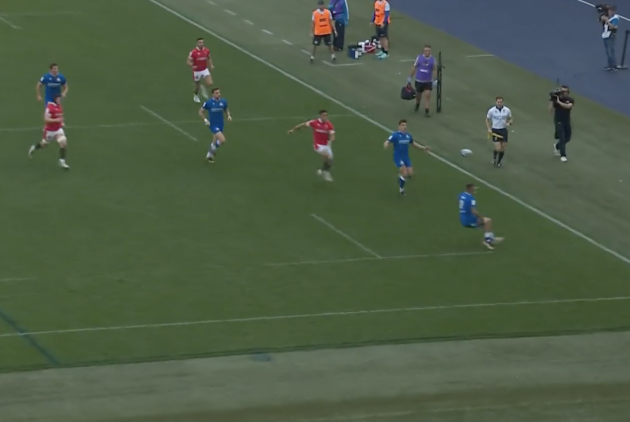 Watch: Incredible bounce undoes Italian defence