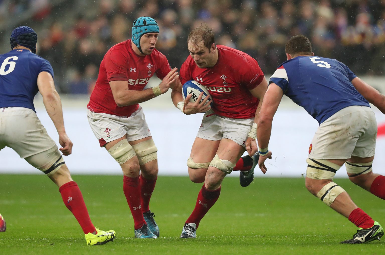 Why do rugby players tape their legs?