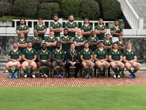 Players in Rugby World Cup squad
