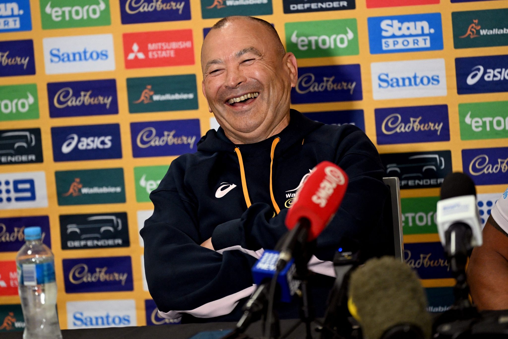 Watch Eddie Jones show acting chops in hilarious new adverts