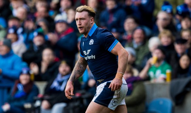 Stuart Hogg slowest Scotland back