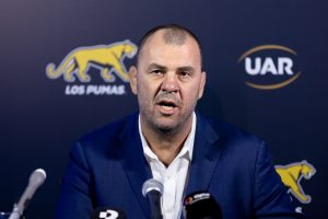 Argentina coach Michael Cheika