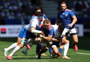 Rugby bitten by spider