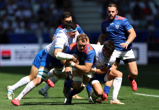 Rugby bitten by spider