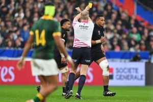 Shannon Frizell yellow card