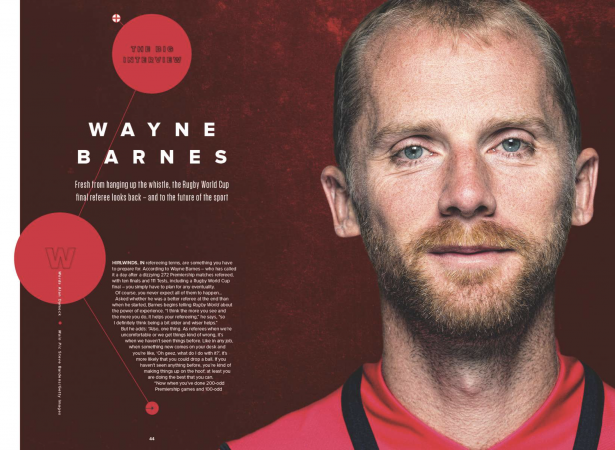 Wayne Barnes magazine