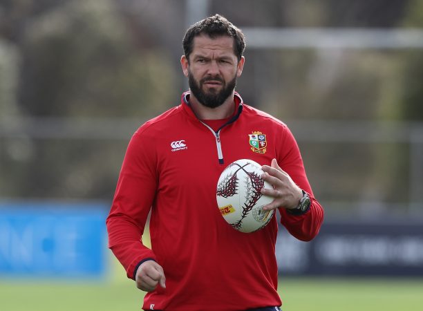 Andy Farrell is Lions coach