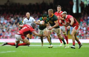 Wales play South Africa
