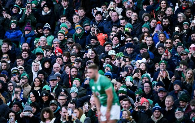 Aviva Stadium atmosphere