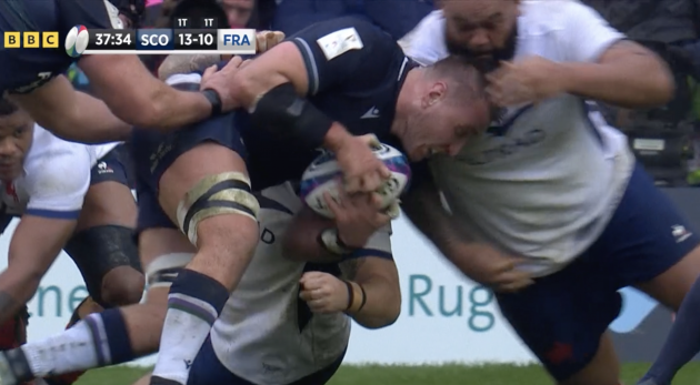 Uini Atonio yellow card