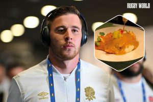 rugby player eat