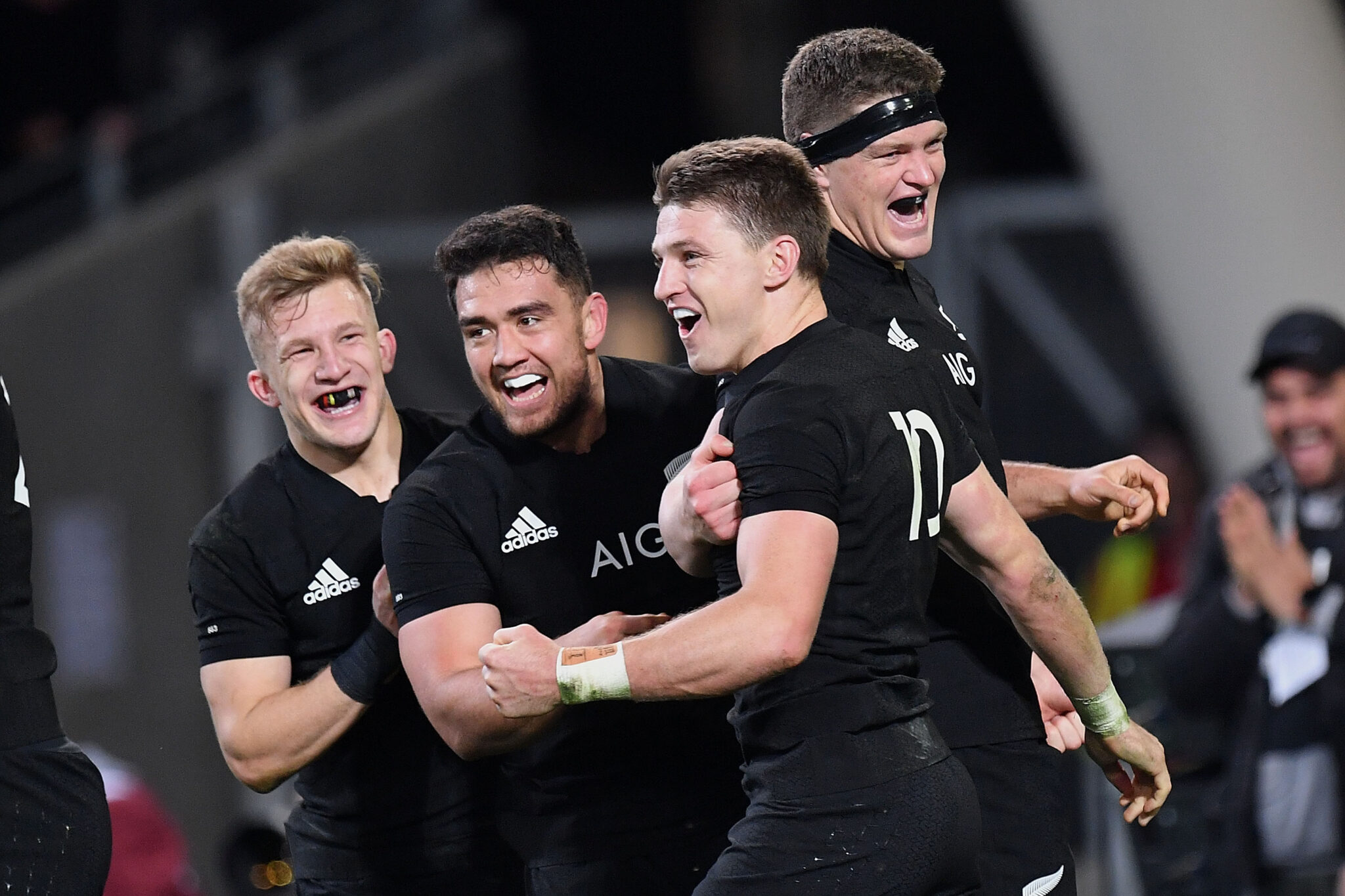 Who is in the New Zealand team to play Ireland in the Autumn Internationals?