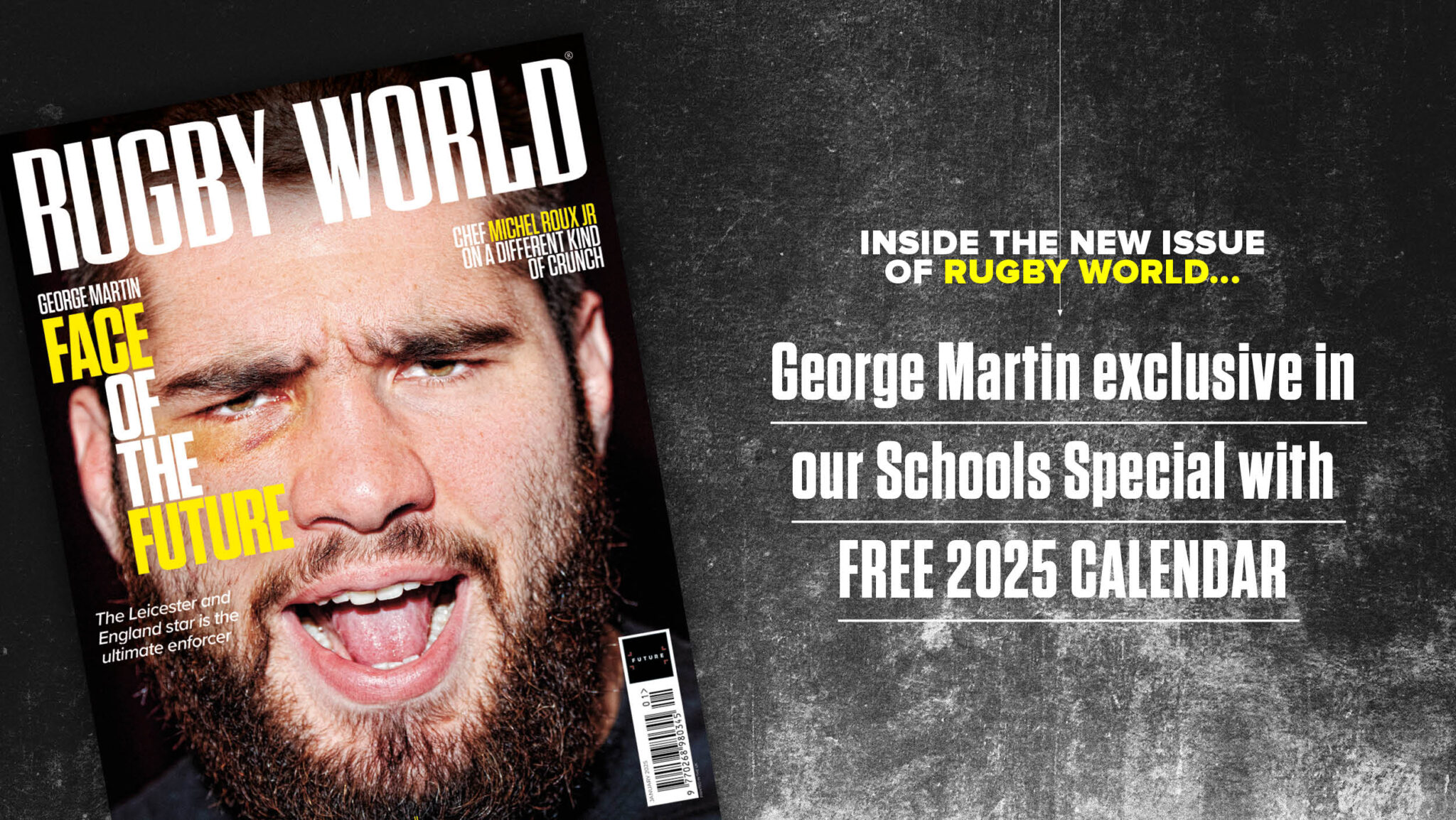 Get your FREE 2025 Lions Calendar in the Rugby World Schools Special
