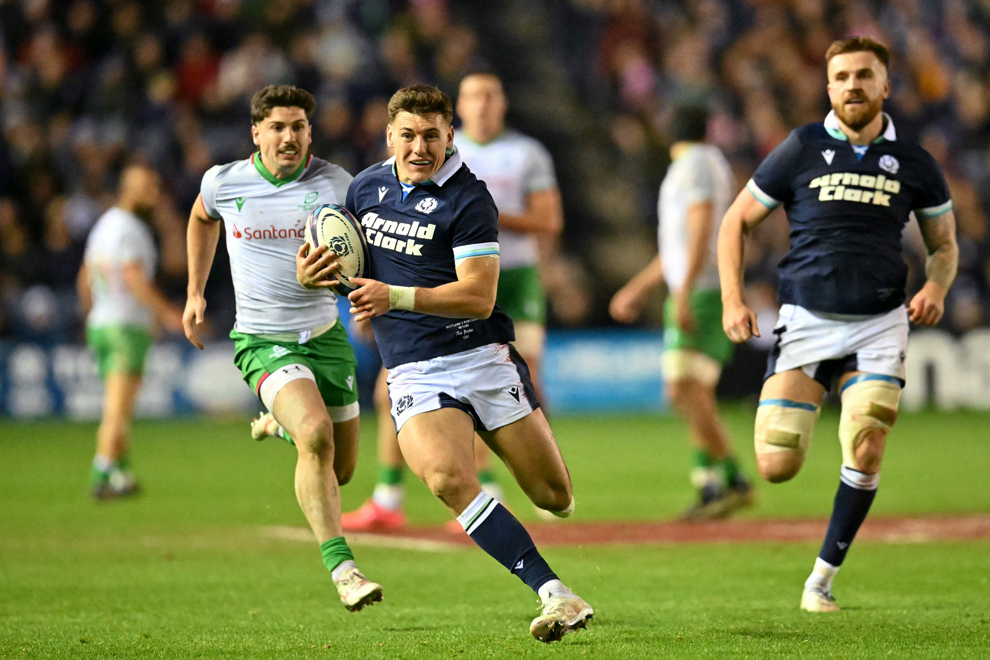 Scotland Six Nations 2025 squad: Tom Jordan to start at centre against Ireland