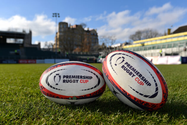 The Premiership Rugby Cup. (Photo by Patrick Khachfe/Getty Images)