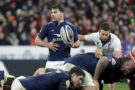 France's Antoine Dupont in action against Wales during the 2025 Six Nations