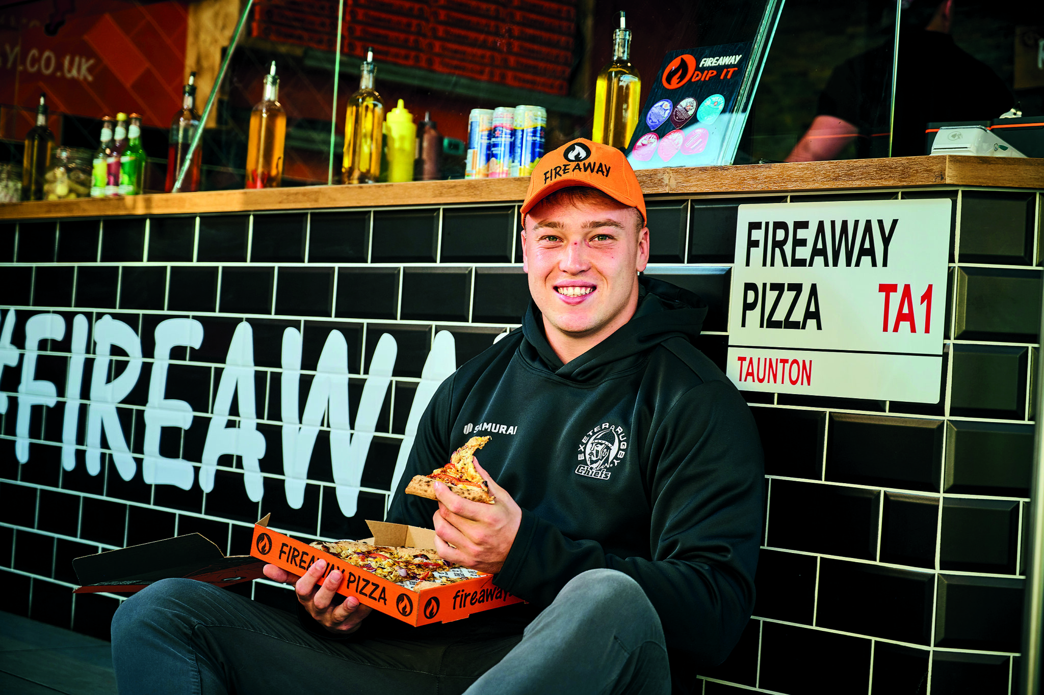 Meet the Exeter Chiefs and England A star who is making serious dough building a pizza empire in the West Country!