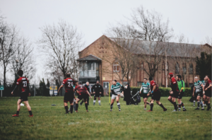 Rugby World editor Joe Robinson playing for local club Swanley RFC (Dom Thomas)