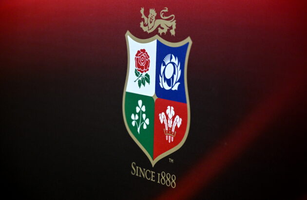 The British & Irish Lions crest.