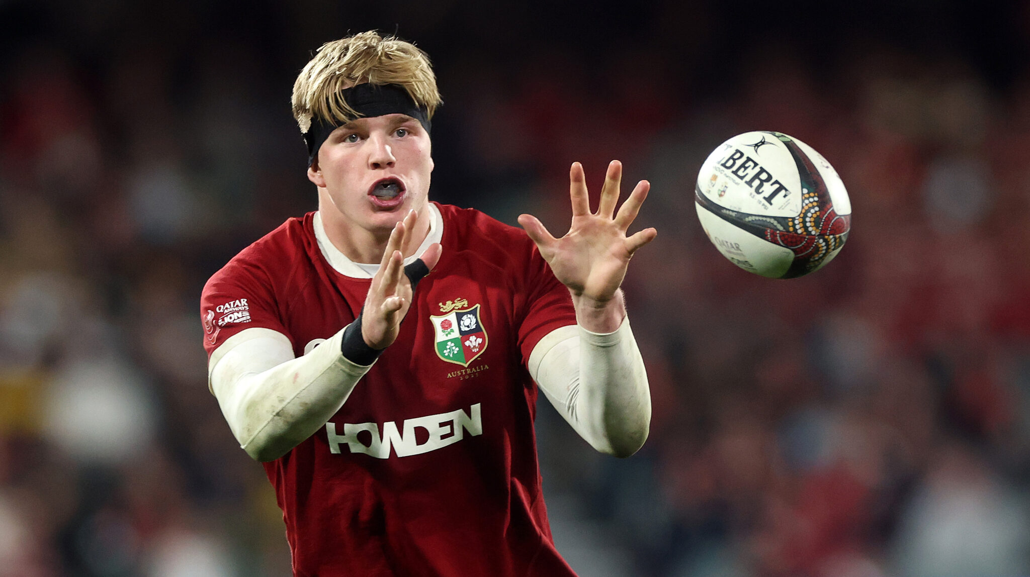 Why is Henry Pollock not playing in the British & Irish Lions Test against Australia?