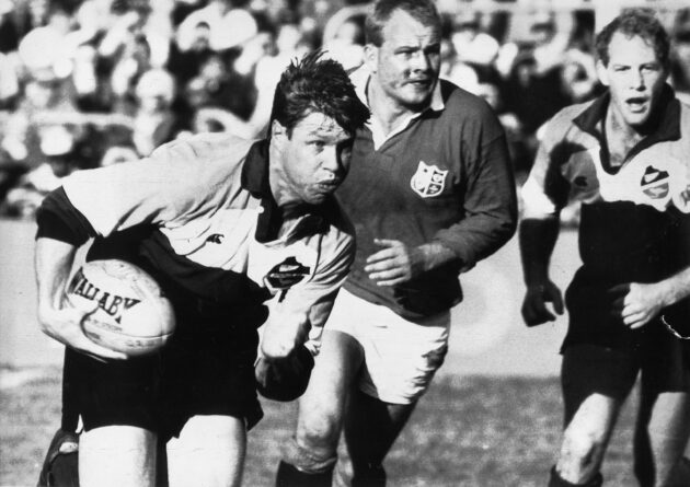 ANZAC XV vs Lions match at Ballymore, Brisbane. The Lions won the match 19 to 15. Nick Farr-Jones pictured.(SUN HERALD)