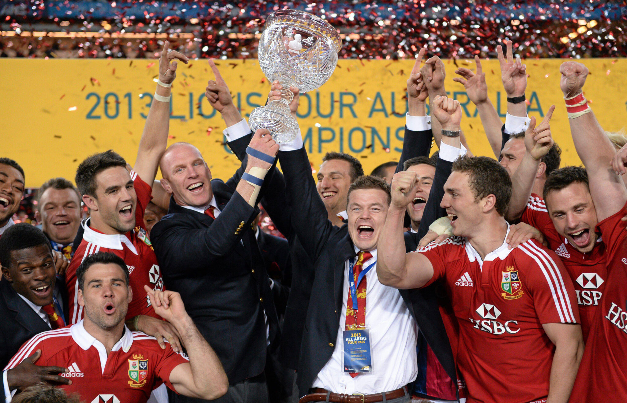 When did the British & Irish Lions last win a series?