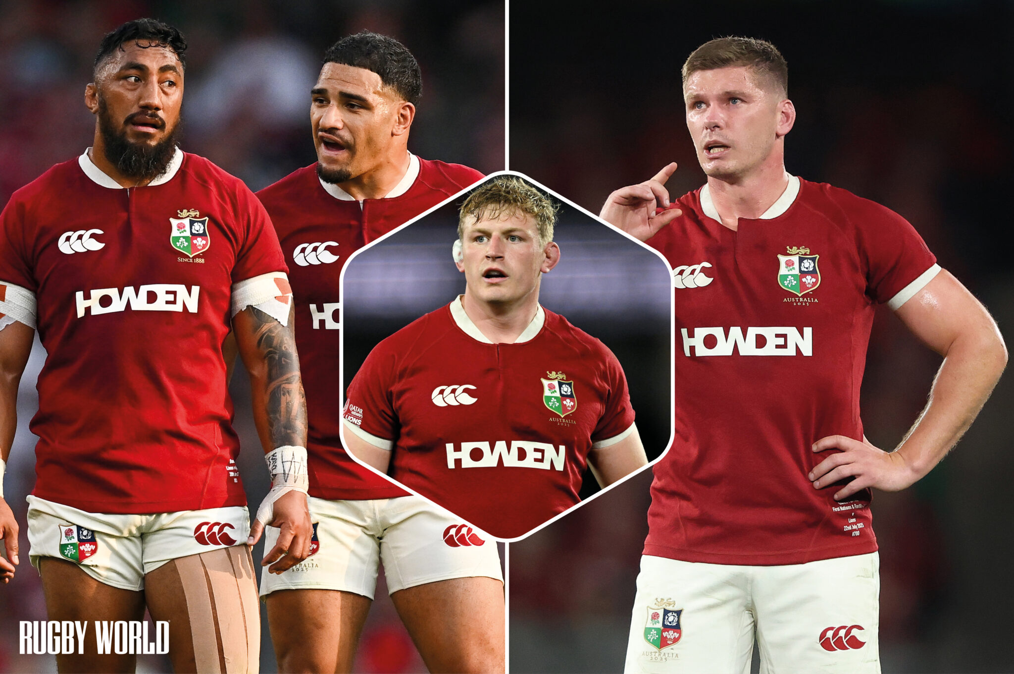Here are the three changes to the British & Irish Lions ahead of the 2nd Test against Australia