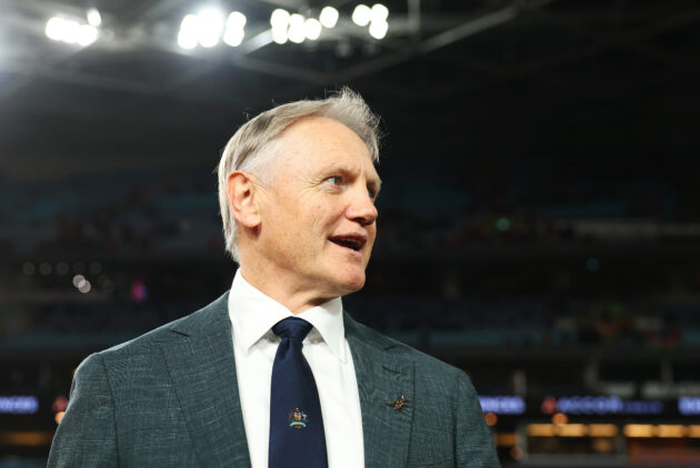 Australia head coach Joe Schmidt. (Photo by Cameron Spencer/Getty Images)