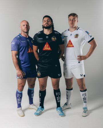 Exeter Chiefs jersey 2025-26 (Castore)