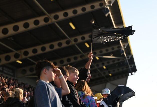 Newcastle Falcons will become Newcastle Red Bulls this season. (Photo by Stu Forster/Getty Images)