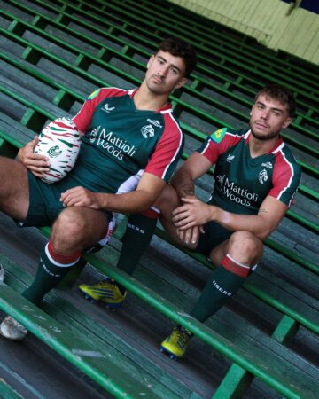Leicester Tigers home jersey 2025-26 (Leicester Tigers)