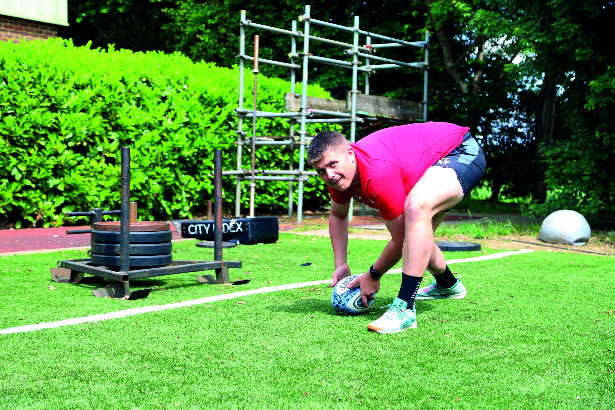 I’m an amateur rugby player and I tried to match two Saracens players in the gym