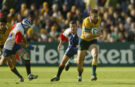 Australia's Chris Latham runs with the ball during his team’s record breaking victory over Namibia at the 2003 World Cup