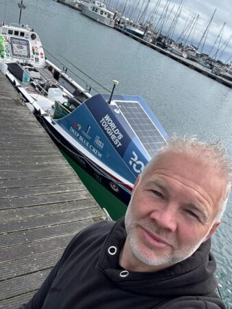 Ollie Phillips ahead of The World's Toughest Row