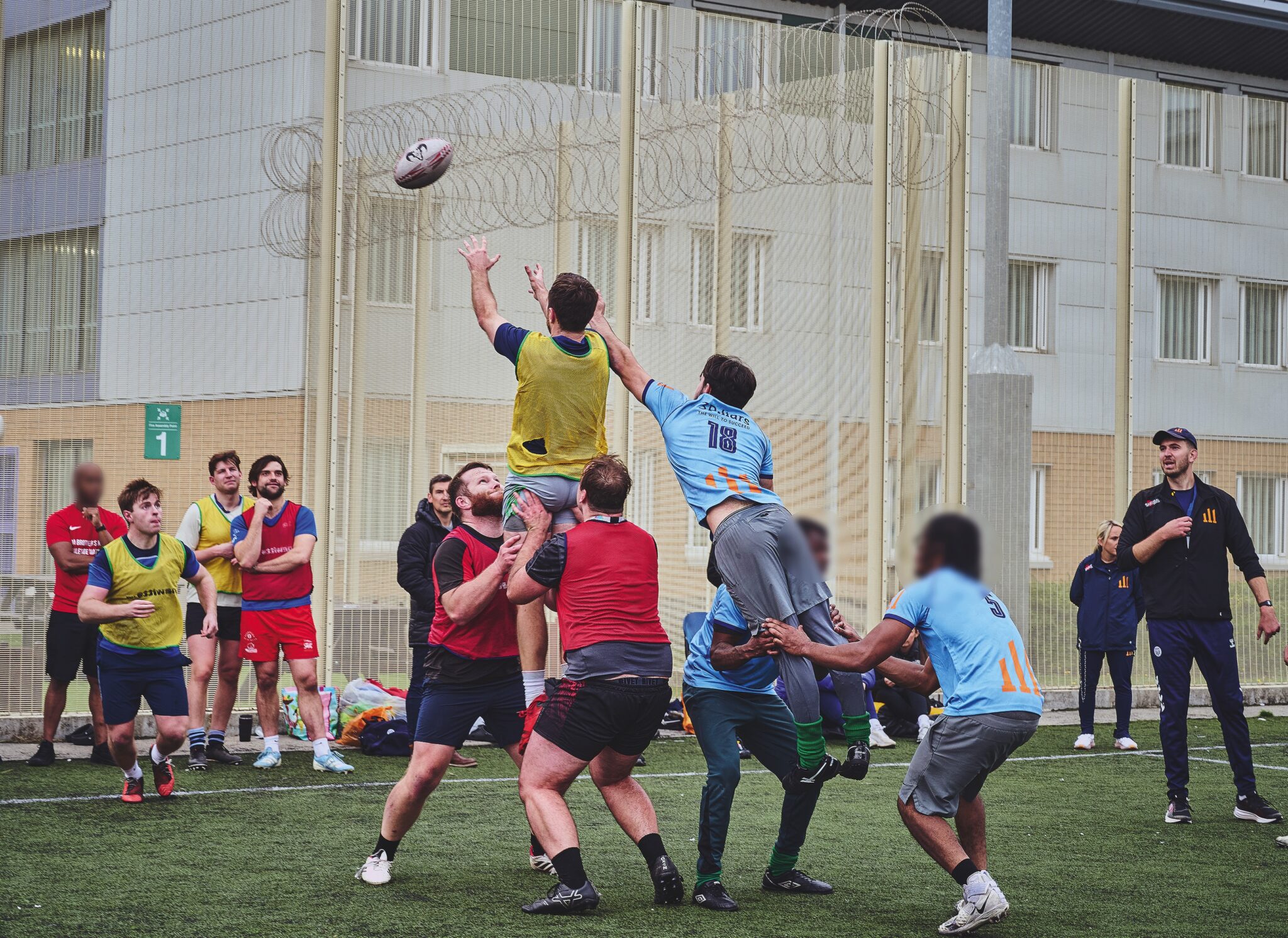 I played a game of full-contact rugby in prison and this is what I learned