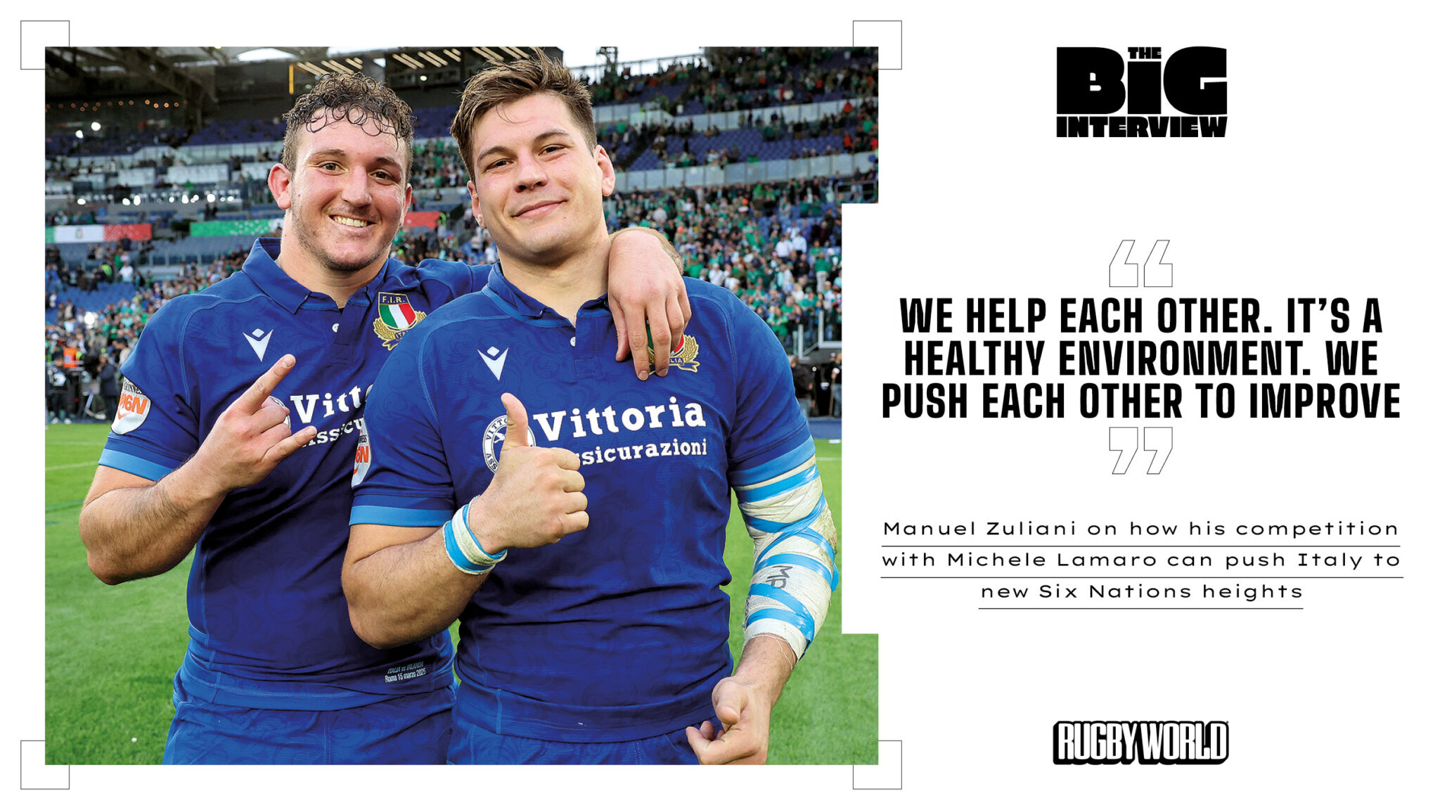 Meet Manuel Zuliani, Italy’s rampaging flanker who is aiming for a historic Six Nations with the Azzurri