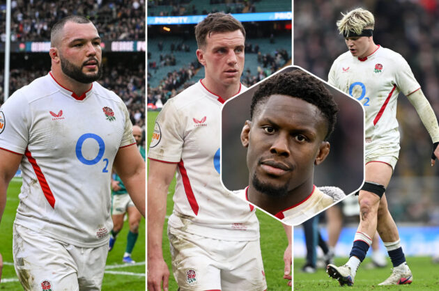 England errors v Ireland