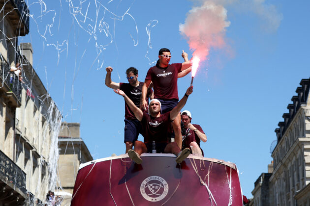 French teams like Bordeaux-Begles are dominating the Champions Cup. (Photo by ROMAIN PERROCHEAU / AFP via Getty Images)