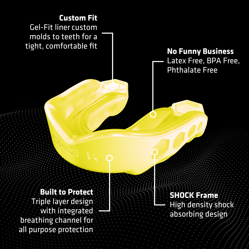 Win a set of Shock Doctor Gel Max mouth guards