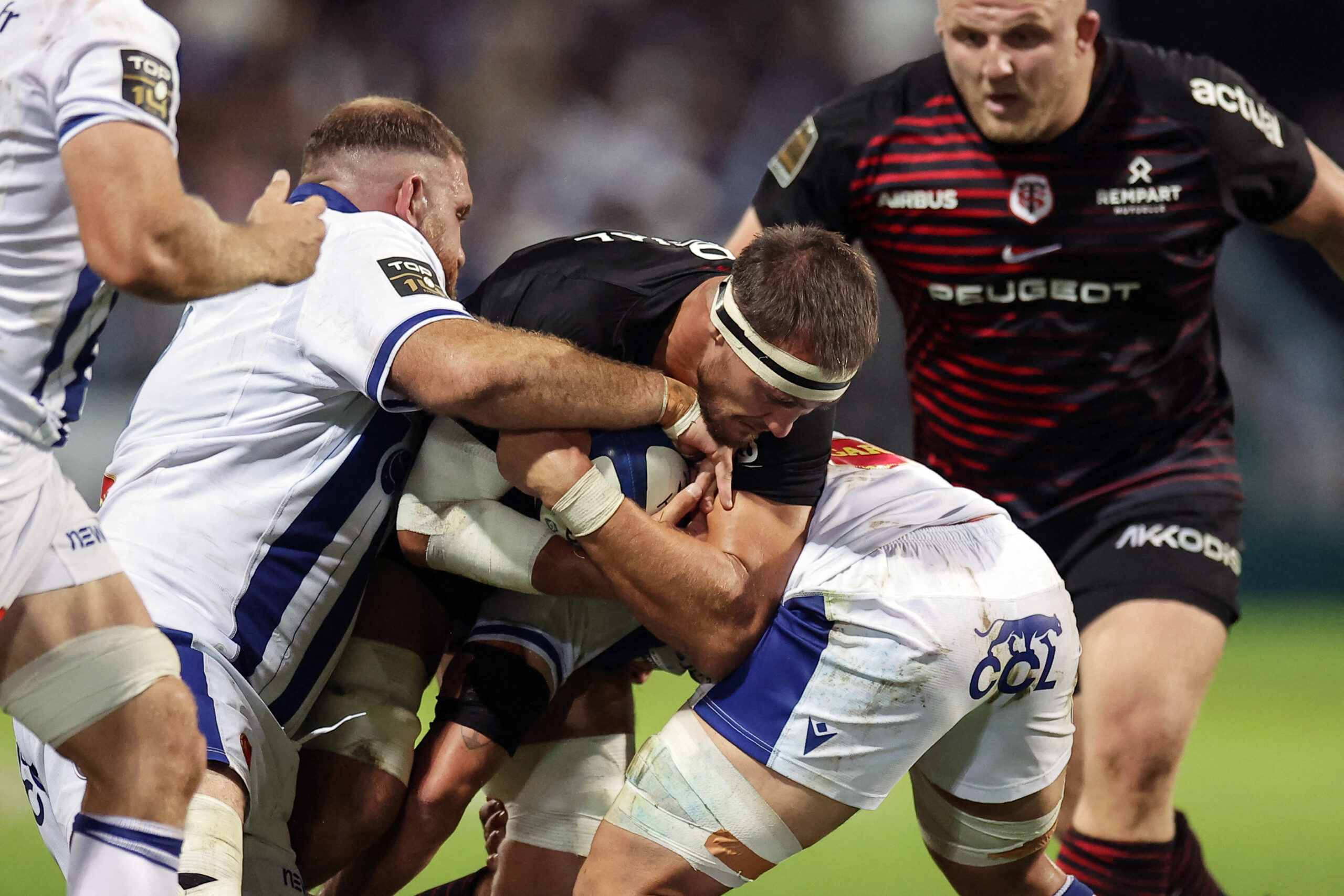 Castres v Toulouse was a low-scoring affair (Photo by Valentine CHAPUIS / AFP via Getty Images)