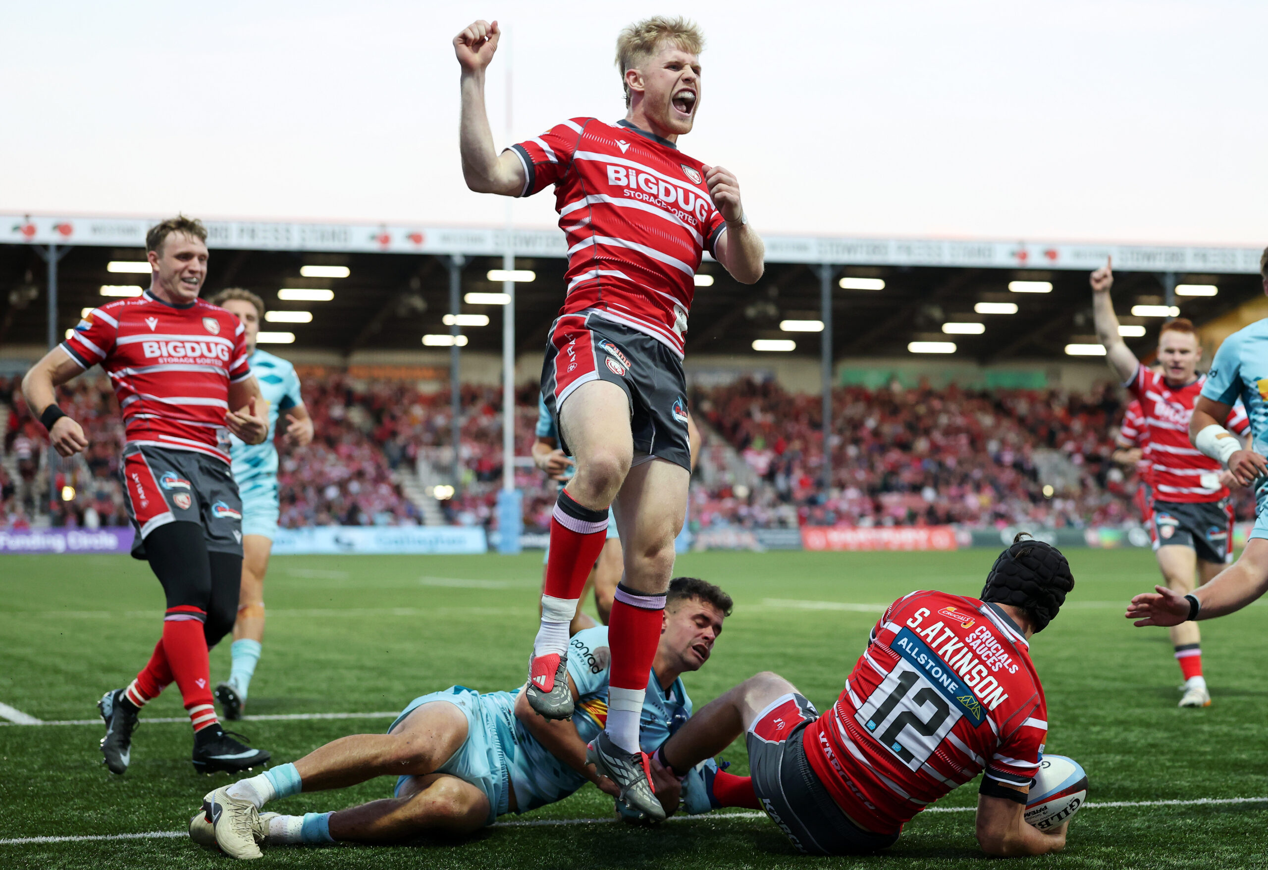 Gloucester have started the season with two bonus point wins. (Photo by Dan Istitene/Getty Images)